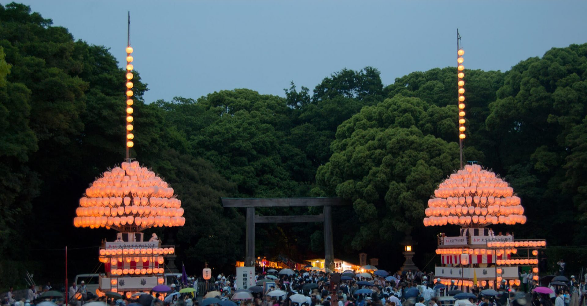 Atsuta Festival: Floating lanterns and fireworks | Kawaii Aichi ...